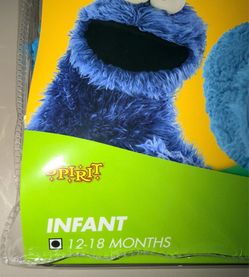 Cookie Monster Halloween costume baby