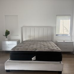White King Bed Used