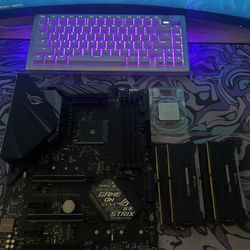Pc Parts CPU, Ram, Motherboard