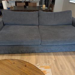 City Furniture Super Comfy Noah Sofa – Blue – Very Good Condition
