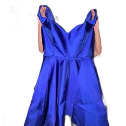 Royal Blue Dress