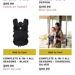 Lillie Baby Complete Carrier 6 In 1