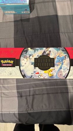 2022 pokemon holiday calendar