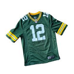 Nike NFL Green Bay Packers #12 Aaron Rodgers Jersey On Field L