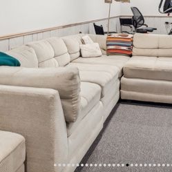 5 Piece Sectional Sofa With Ottoman 