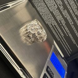 Silver 925 Nugget Ring