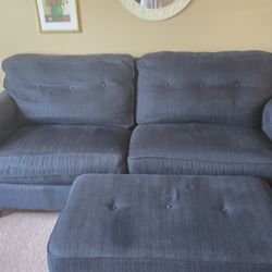 Lazy-Boy Loveseat and Ottoman