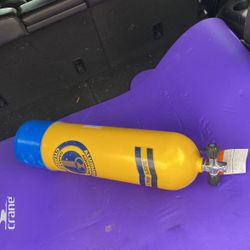 scuba tank has flaws but hasn't been used for 5 years is in good condition