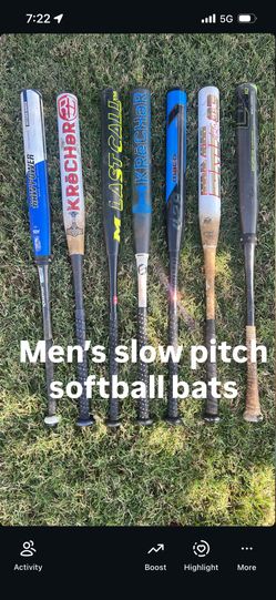 Men’s Slow Pitch Softball Bats