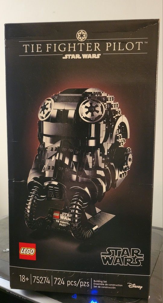 Lego 75274 Tie Fighter Helmet New