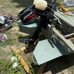 Boat, Motor, Trailer.