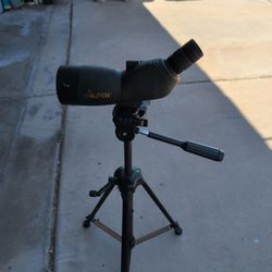 Alpen Spotting Scope.