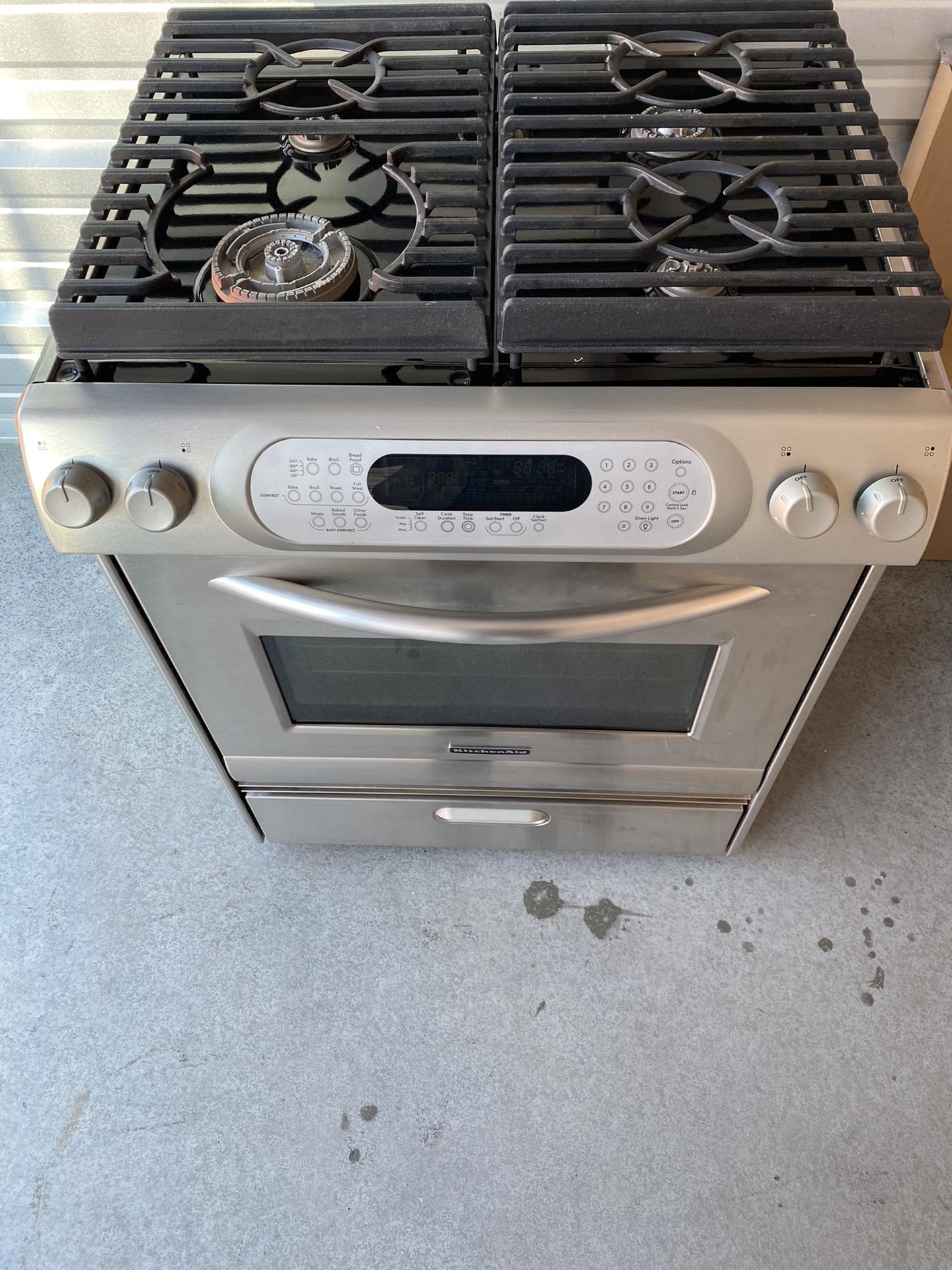 Kitchen Aid Gas Stove And Oven