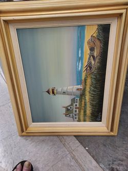 Sailing Painting Framed