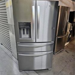 Whirlpool 4 door stailes steel fridge