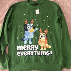 Bluey Men’s Christmas Sweatshirt 