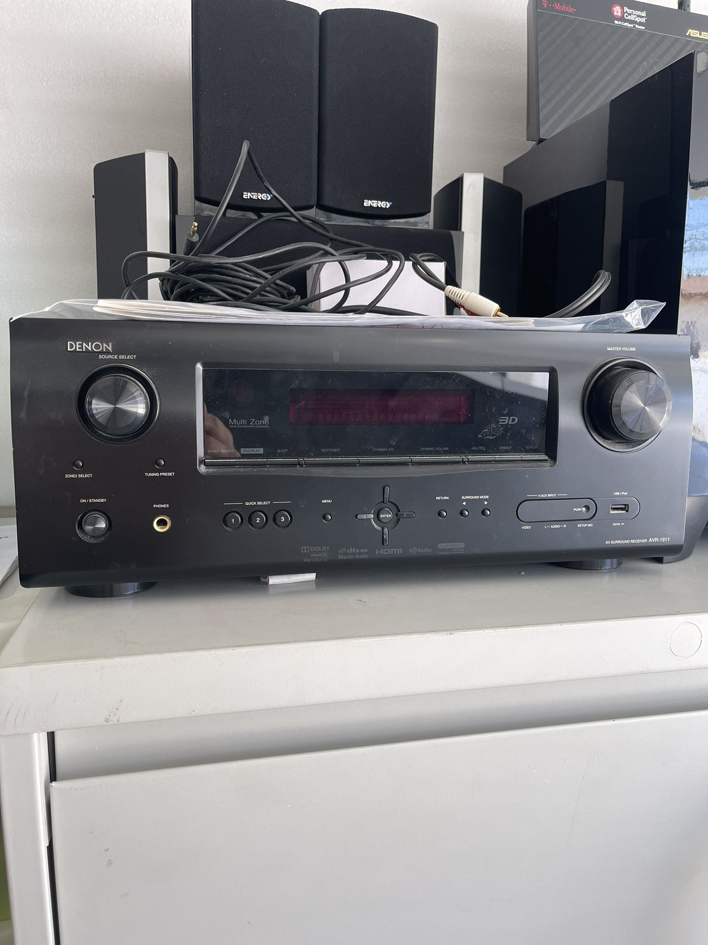 Denon Receiver AVR-1911 - 7.1 channel