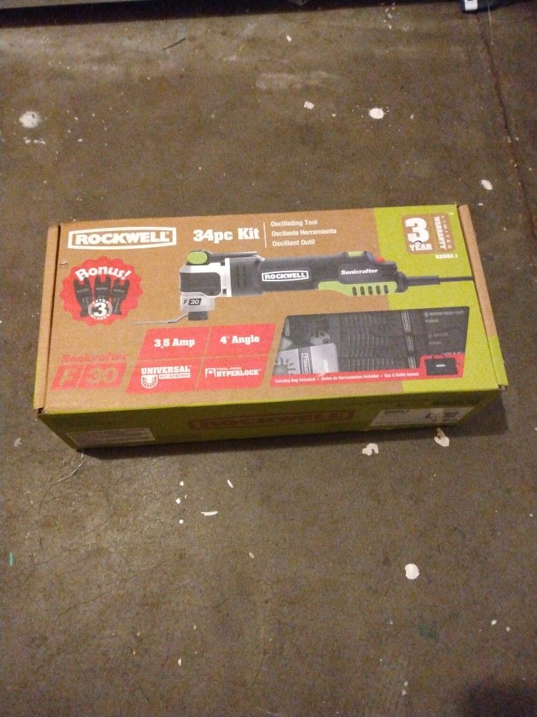 Rockwell Ocillating Tool Kit