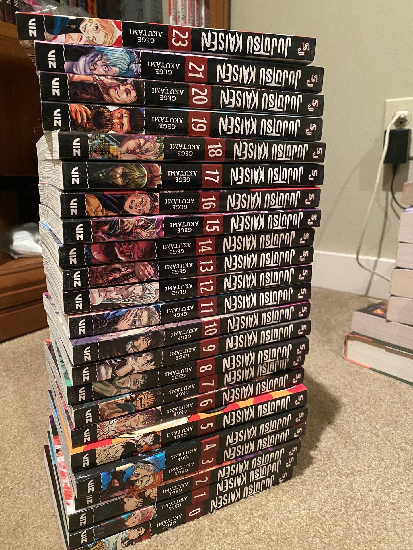 Jujutsu Kaisen Manga: Books 0 through 23