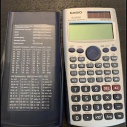 CASIO FX-115 ES graphing calculator like new for school/ college supplies