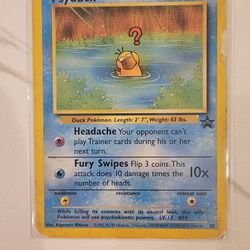 Psyduck - 20 - Pokemon Promo Card Wizards Black Star Card - HP