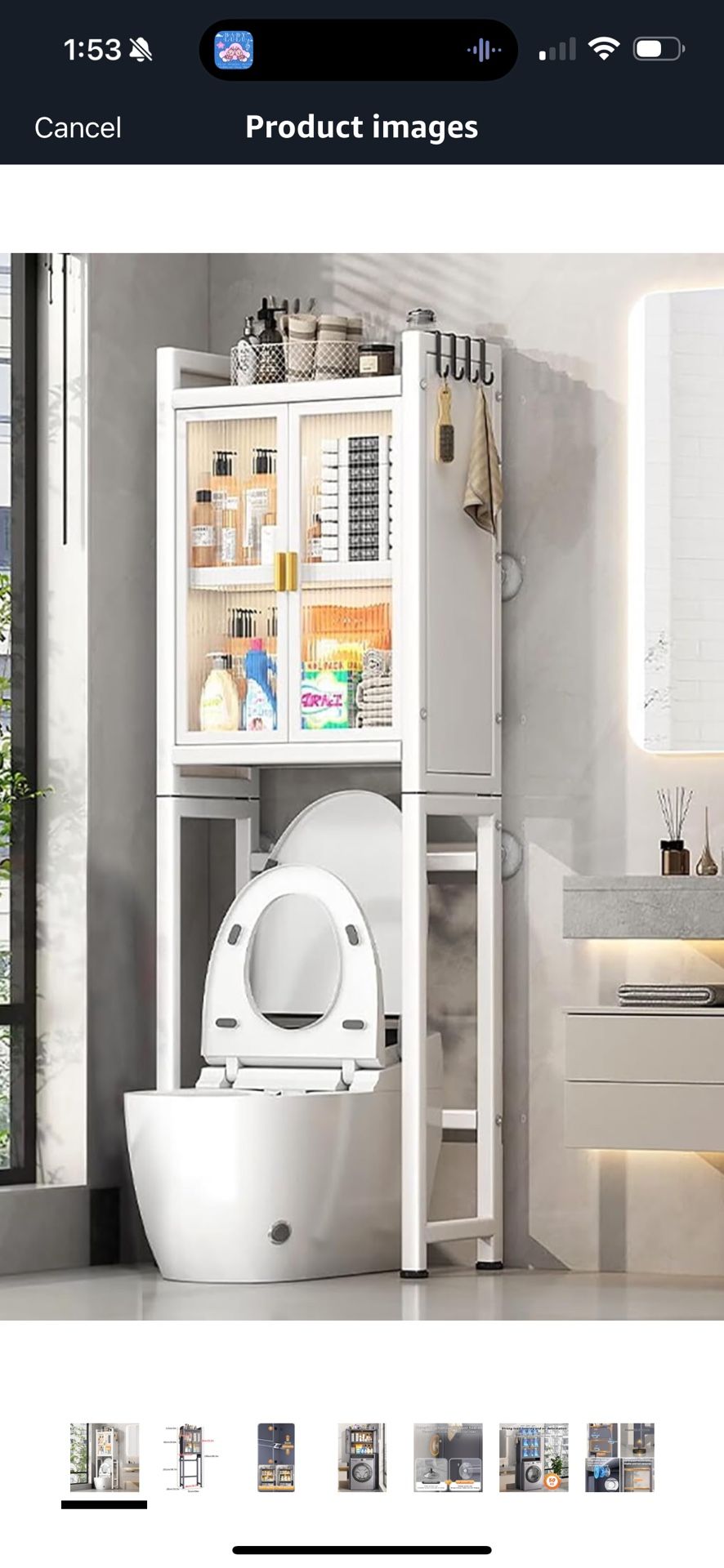 Over Toilet Bathroom cabinet