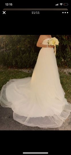 Wedding Dress Size 8 OBO