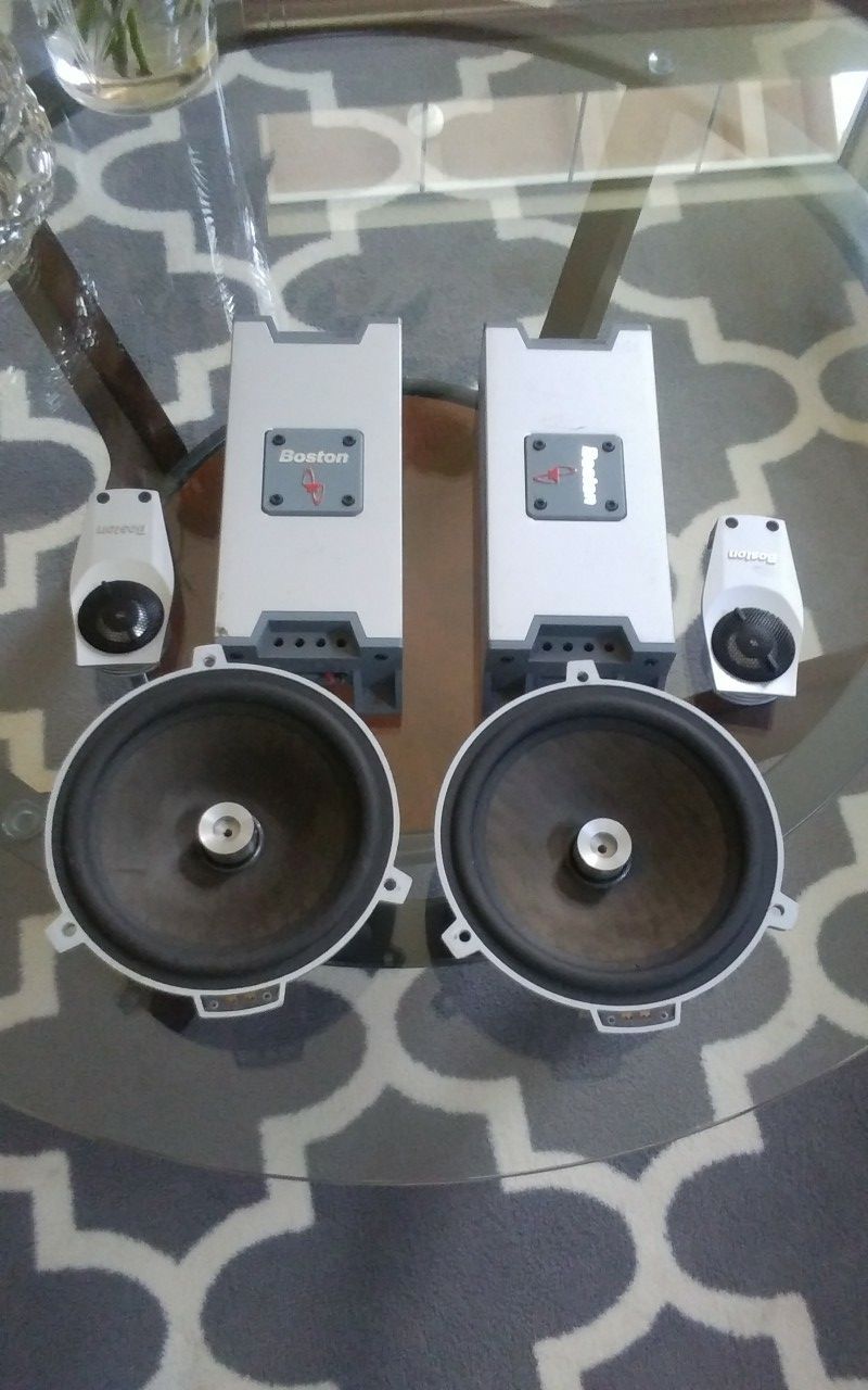 Boston Acoustics Z6 competition Component car speakers