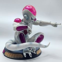 Anime Dragon Ball Z Super Saiyan Frieza Sitting PVC Figure Statue New 