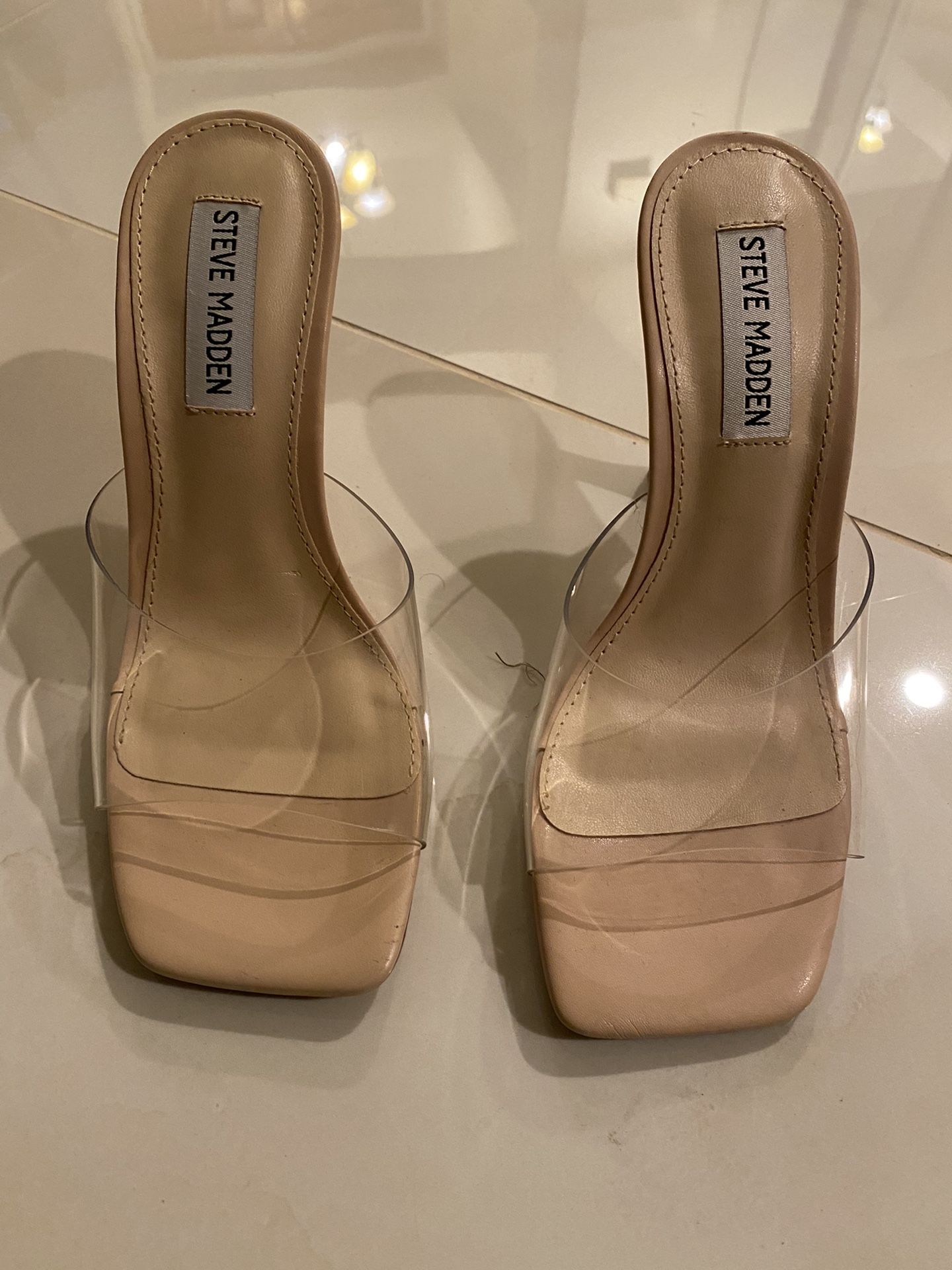 Steve Madden - Signal Clear Sandals Size 5