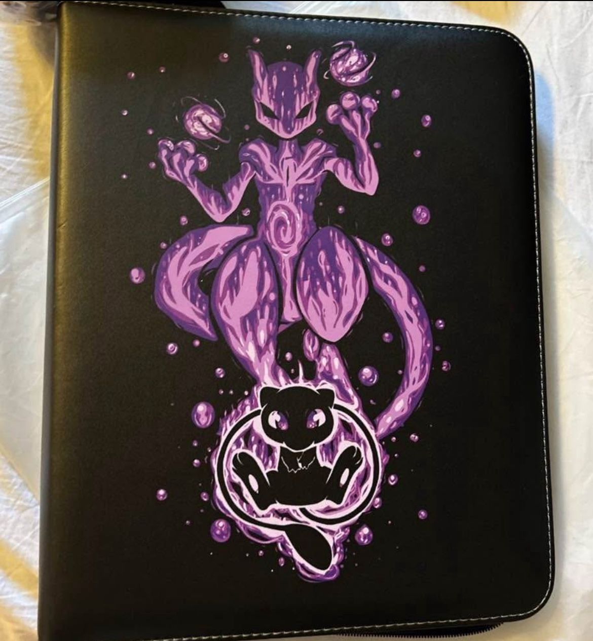 Card Binder for Pokemon Cards Holder Fits 900 Cards w/ 50 Removable Sleeves
