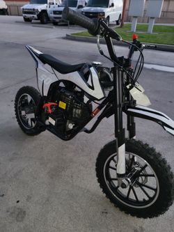 DIRT BIKE  Kids Off Road Motorcycle with Off-Road Tire, Suspensions, Disc Brakes, Max Load 