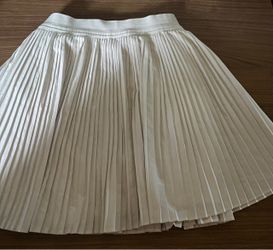 White Pleated Skirt/Skort