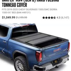 2019-2025 GM 6’6 Tonneau Cover 