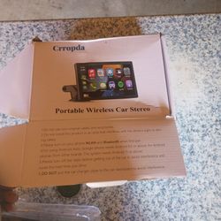 Portable Wireless Car Stereo 