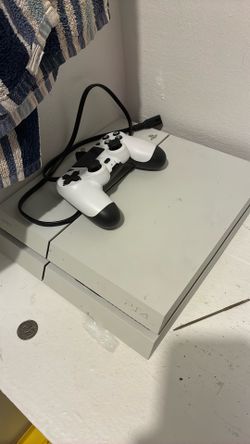 PS4 All White Works Perfectly
