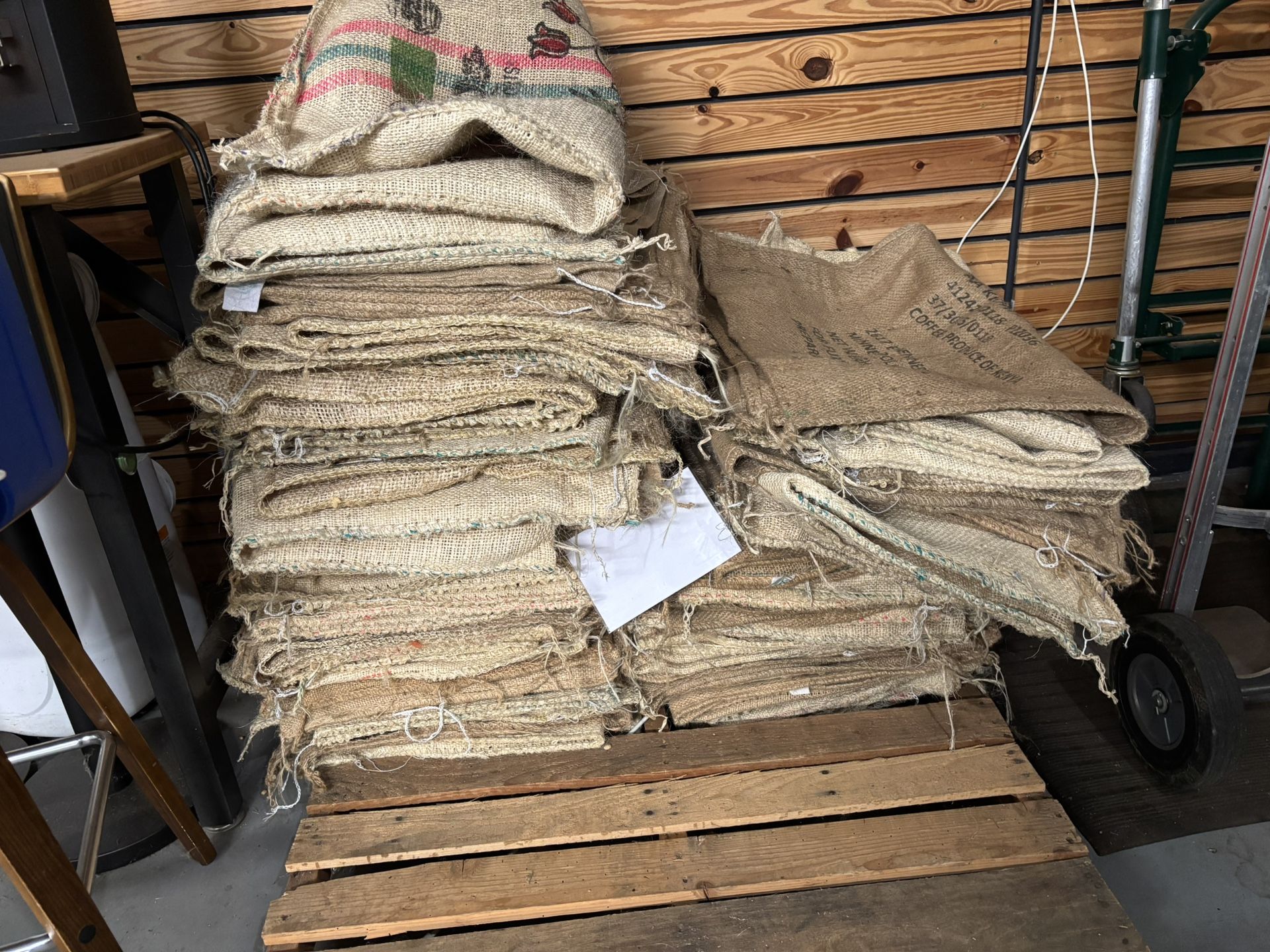 Free Burlap Bags From Green Coffee
