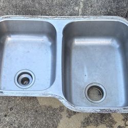 Stainless Steel Kitchen Or Workroom Sink