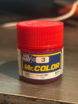 Mr Hobby Mr Color gloss Red enamel paint 10ml