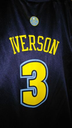Allan Iverson Denver nuggets jersey