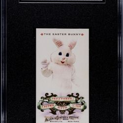 2010 Topps Allen & Ginter Legends, Myth, Joy CLMJ2 The Easter Bunny Mini SGC 9.5