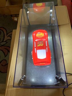 Plastic cars display with light  luminibox