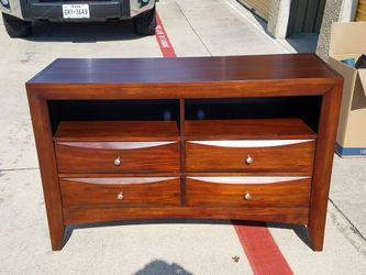 **Price Drop** Real wood media armoire