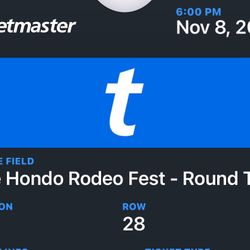 4 Cody Johnson Tickets Sec 133 Seats 5-8