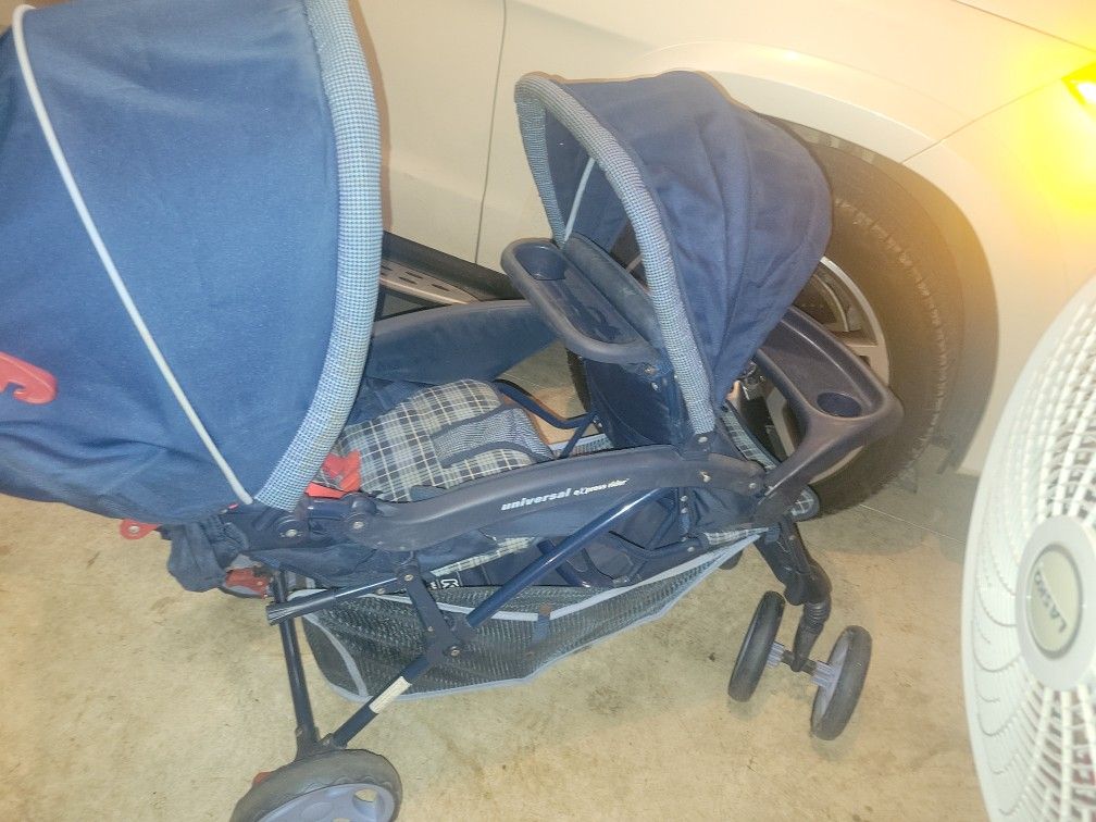 KolaCraft Universal ExpressRider Double Stroller