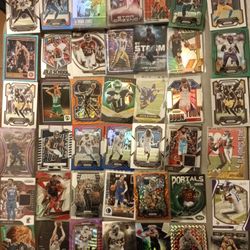 80$ 🏈 🏀 42 Card Lot (Worth Over $125+)