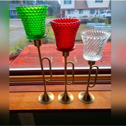 Christmas Candle Holders