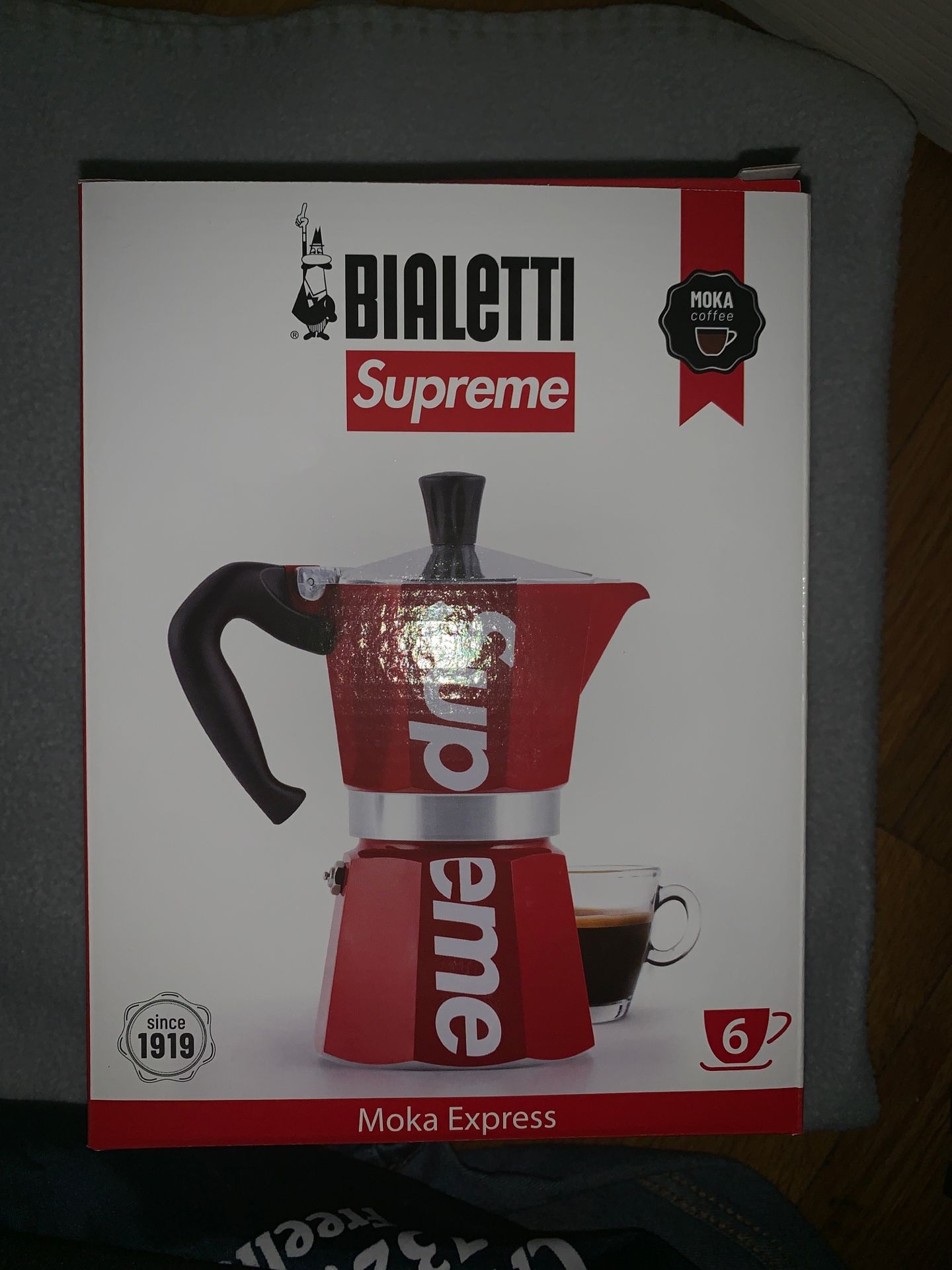 Supreme Bialetti Moka Express Red