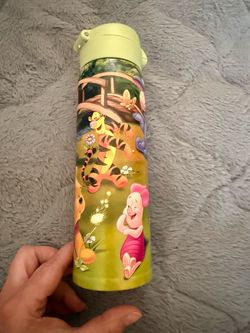 Winnie the Pooh Characters Stainless Steel Water Bottle