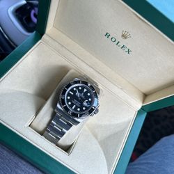 SUBMARINER ROLEX STAINLESS 126610LN BLACK